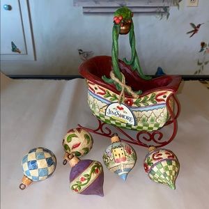 Jim Shore Sleigh Bells Ring Nice! 2007